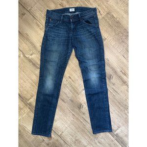 Hudson Skinny Blue Denim Women's Jeans